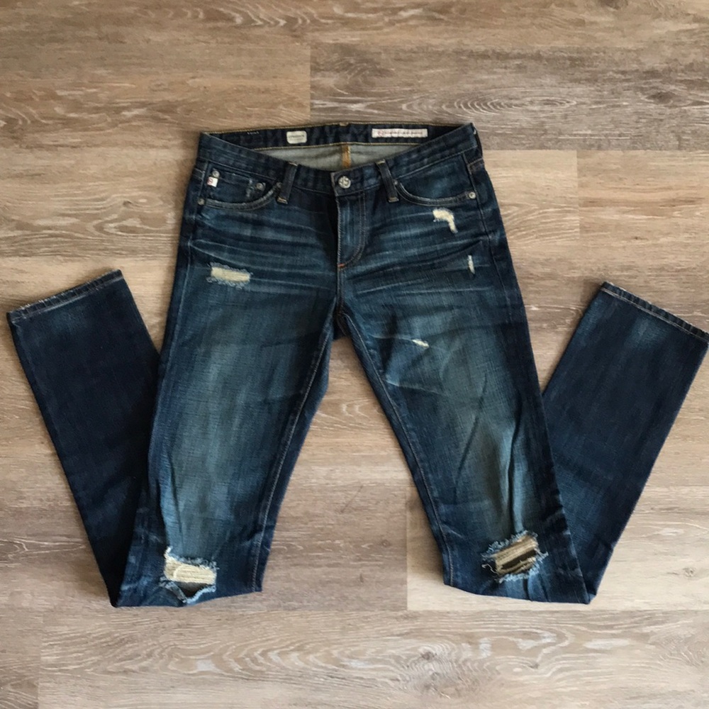 AG Premiere Skinny Straight Jeans 27R